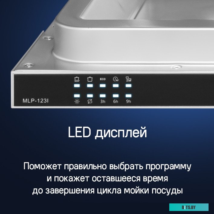 КА-00016954 Посудомоечная машина встраив. Maunfeld MLP-123I полноразмерная