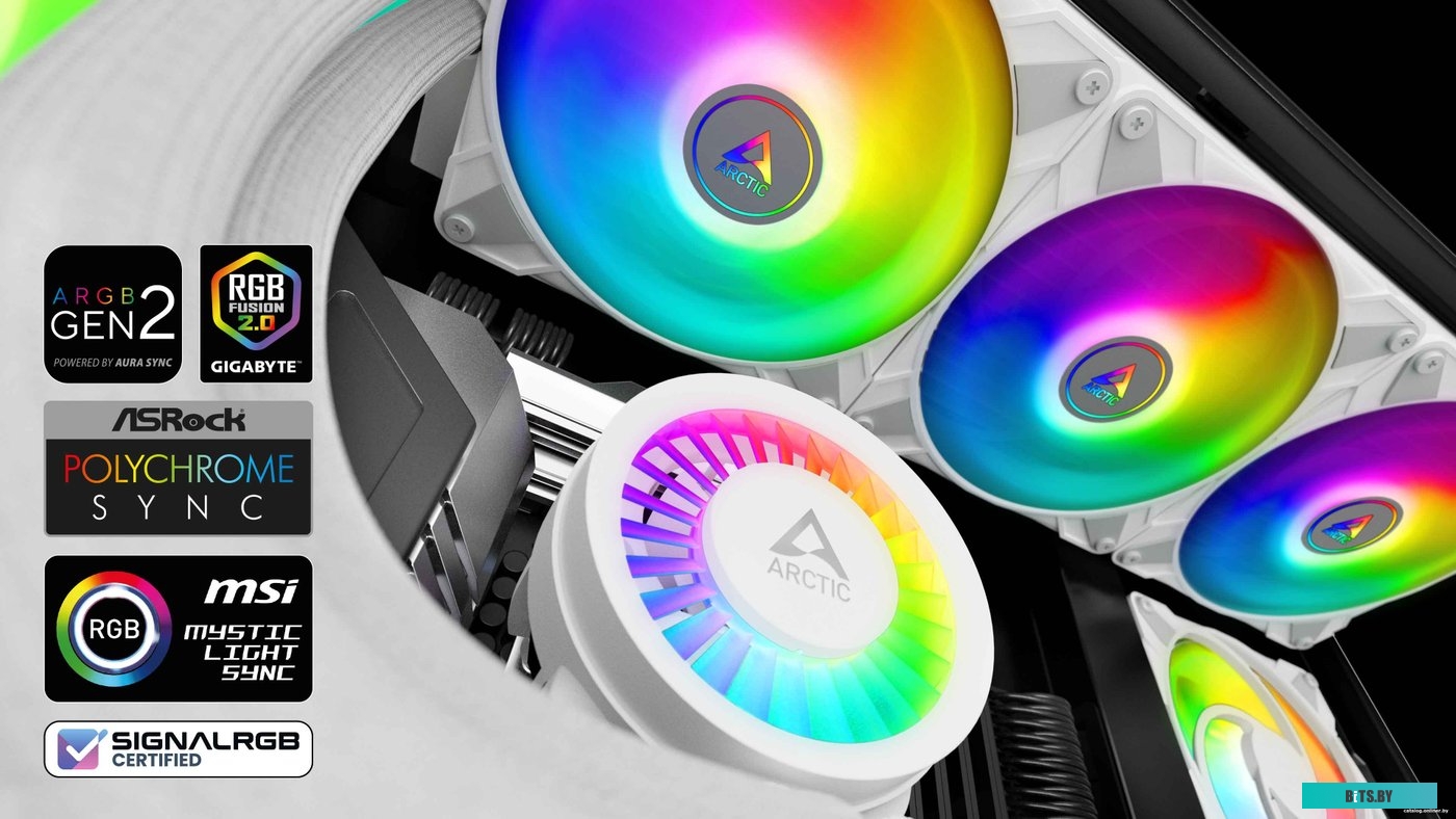 Жидкостный охладитель процессора ARCTIC Liquid Freezer III 420 A-RGB White ACFRE00153A