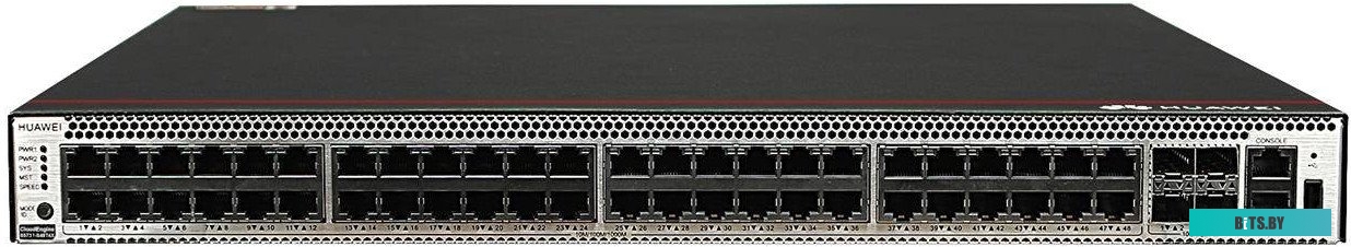 Коммутатор Huawei S5736-S48T4XC (L3, 48*1GE RJ45, 4*10GE SFP+, 2*40GE QSFP+, 2*150W)