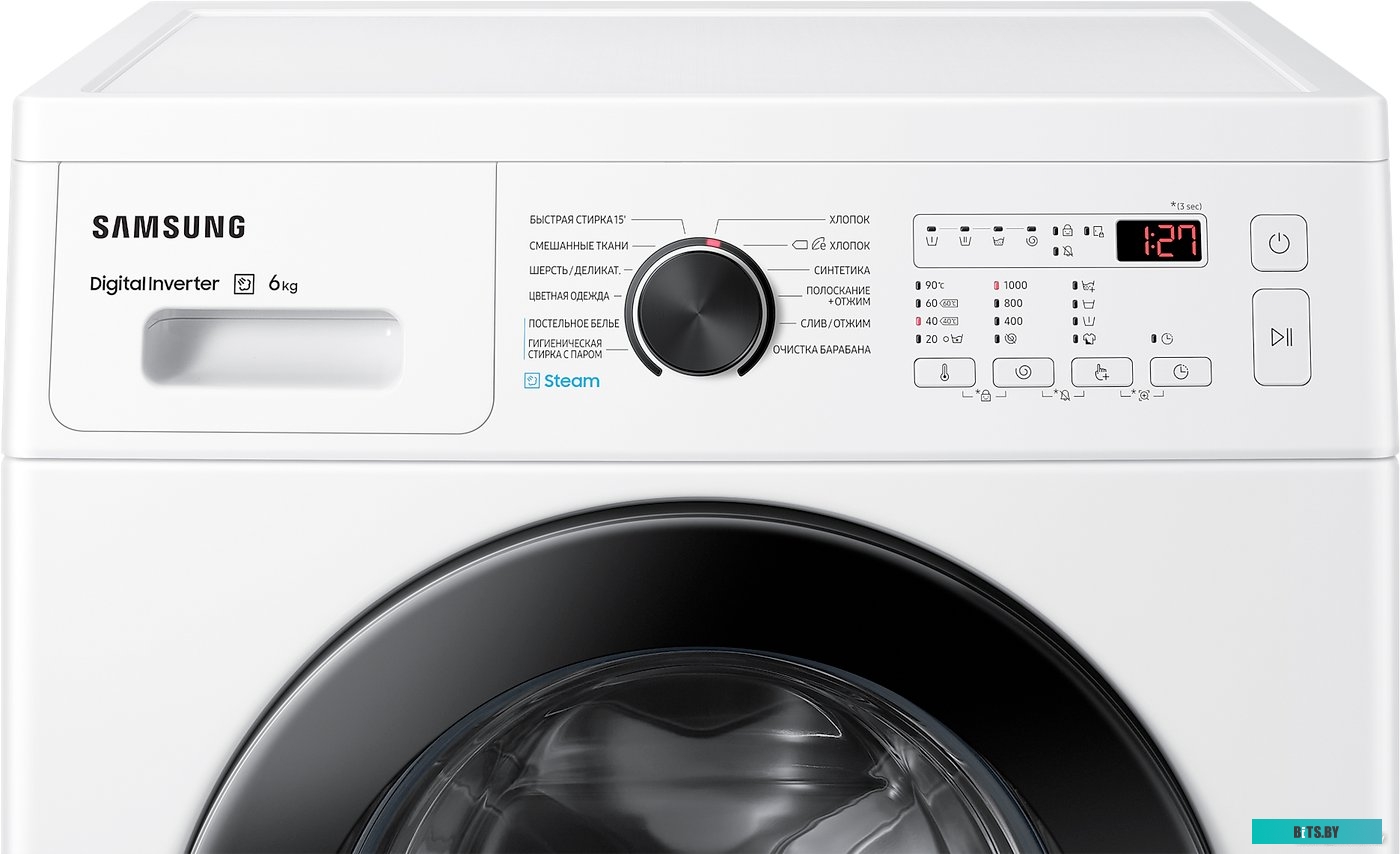 WW60AG4S00CELP Стиральная машина Samsung WW60AG4S00CELP класс: A загр.фронтальная макс.:6кг белый