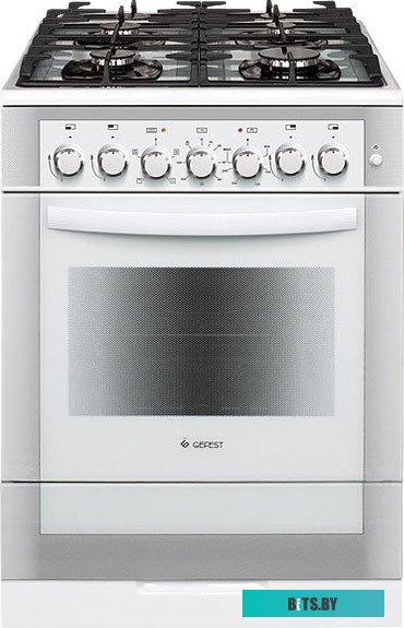 ПГЭ 6502-02 0042 Плита Комбинированная Gefest ПГЭ 6502-02 0042 белый реш.чугун