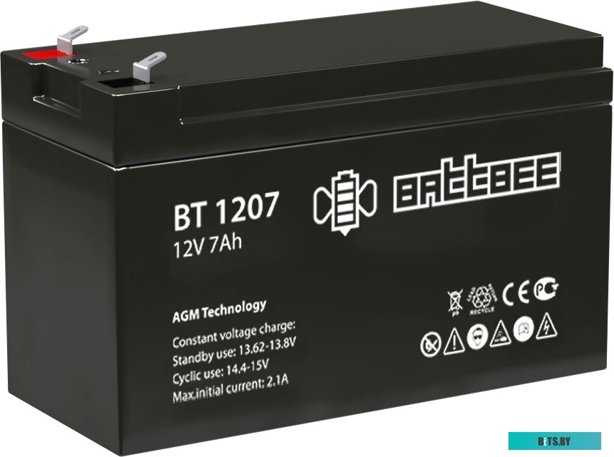 Аккумуляторная батарея Battbee BT 1207 BT 1207