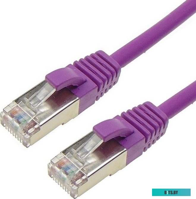 Патч-корд ACD Cat6a SSTP 26AWG 4Pair, CU, LSZH, Вишневый, 3м