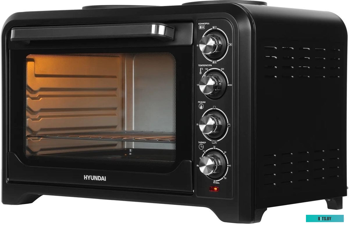 MIO-HY098 Мини-печь Hyundai MIO-HY098 42л. 1600Вт черный