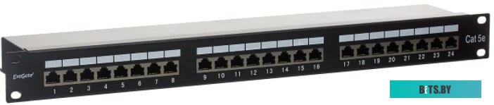 Патч-панель Hyperline PP3-19-24-8P8C-C5E-SH-110D