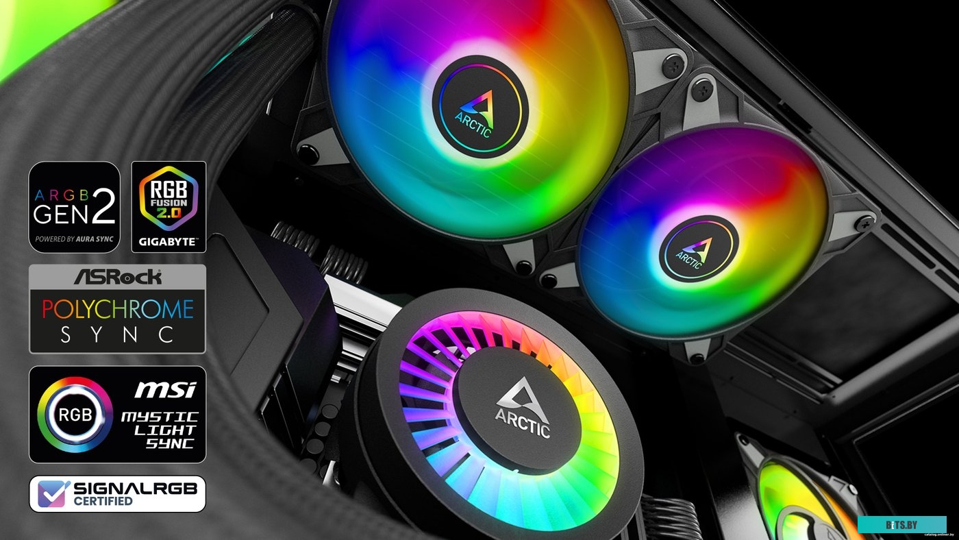 Жидкостное охлаждение для процессора Arctic Liquid Freezer III 240 A-RGB Black ACFRE00142A