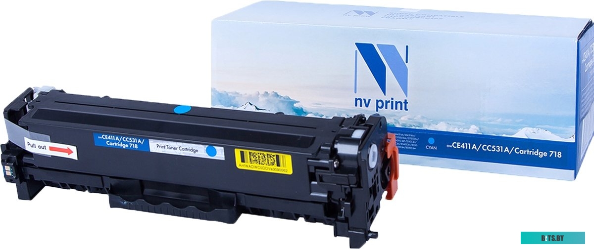 Картридж NVP CC531A/718C NV-CC531A/718C
