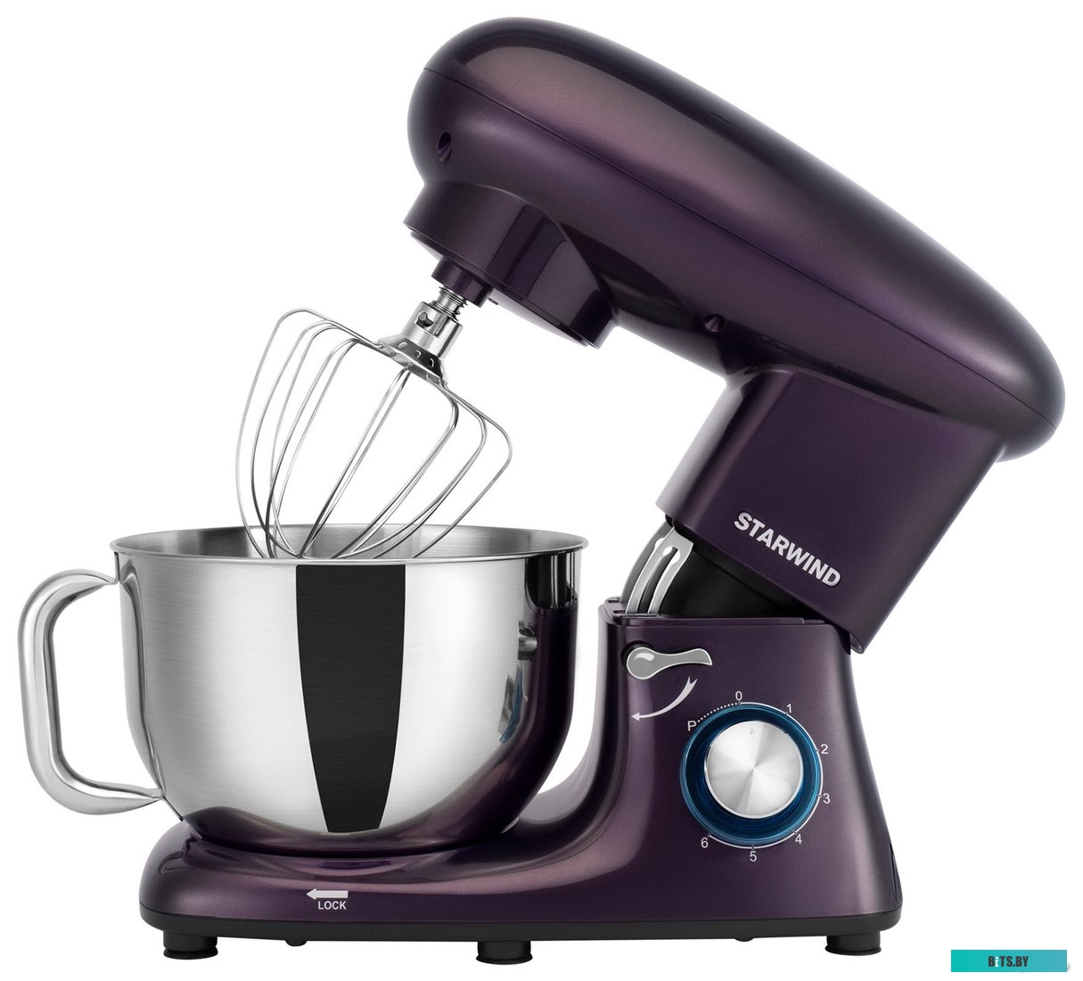 SPM7168 Миксер планетарный Starwind SPM7168 1600Вт ежевичный