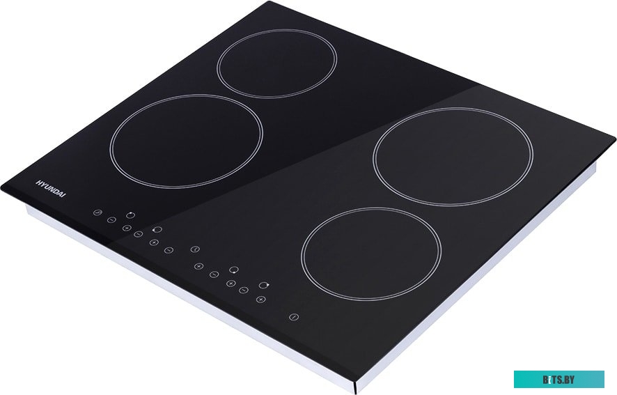 HHE 6450 BG Варочная поверхность Hyundai HHE 6450 BG черный