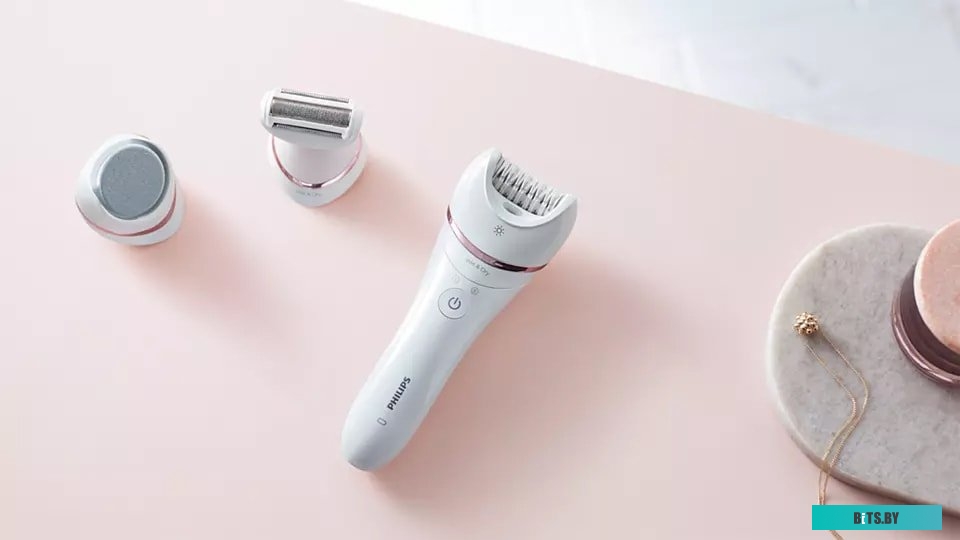 BRE730/10 Эпилятор Philips BRE730/10 скор.:2 насад.:5 белый
