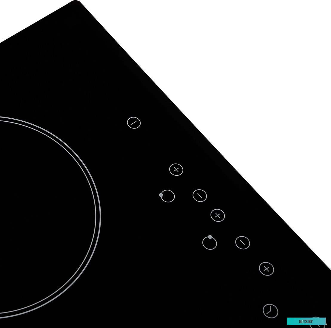HHE 6450 BG Варочная поверхность Hyundai HHE 6450 BG черный