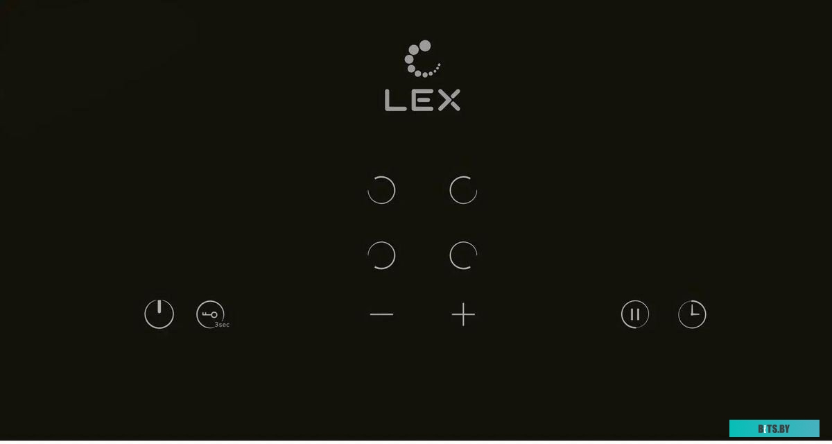 CHPE000016 Варочная поверхность Lex EVH 640B BL черный