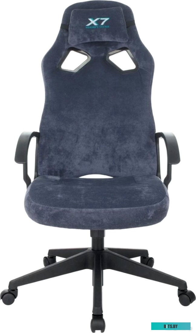 X7 GG-1400 Кресло игровое A4Tech X7 GG-1400 синий крестов. пластик