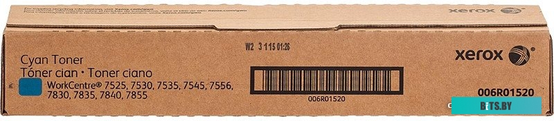Тонер-картридж Xerox WorkCentre 7500 Series/7800 Series, WorkCentre 7970 006R01520