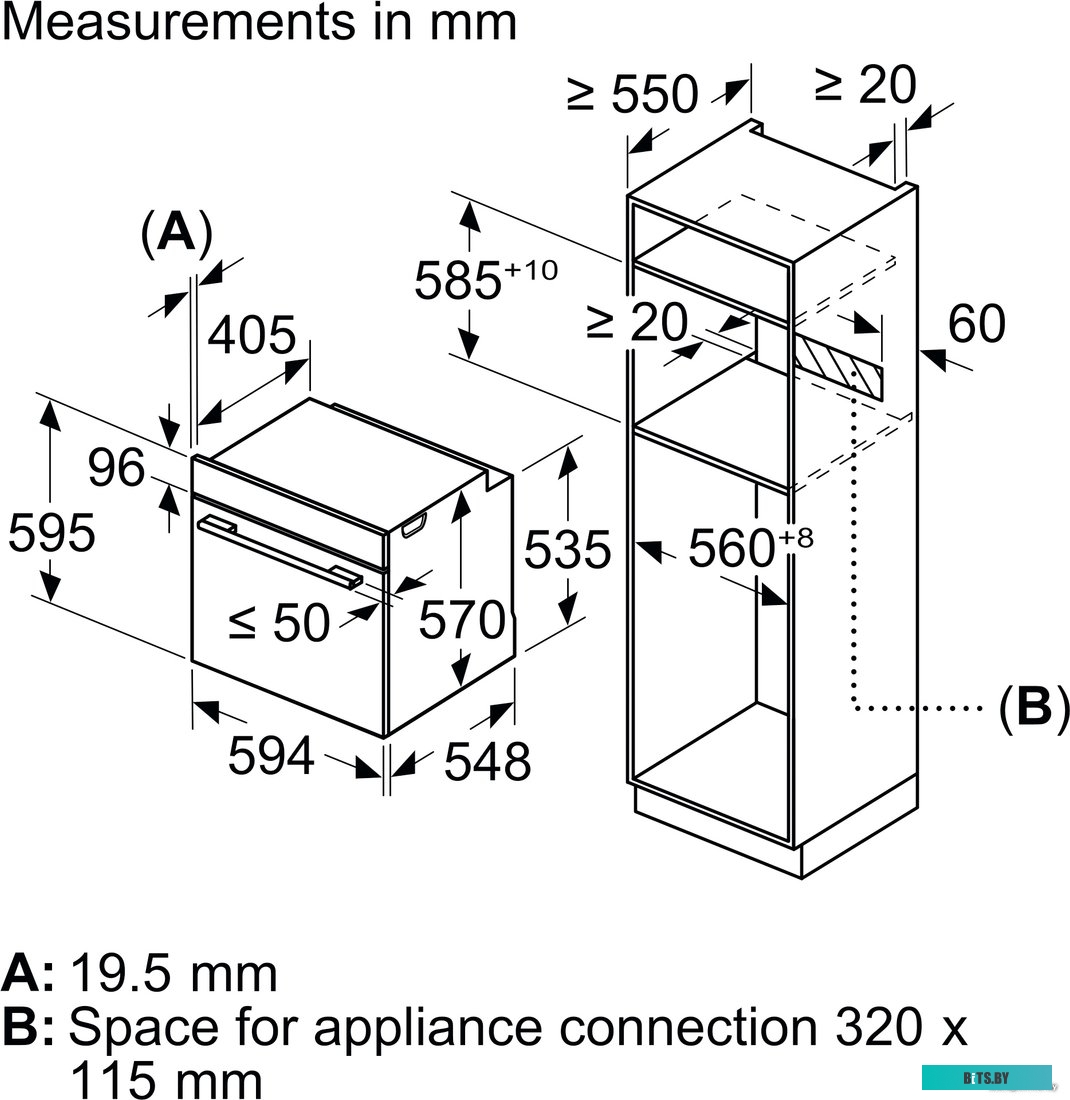 HBA5360B0 Духовой шкаф Электрический Bosch HBA5360B0 черный