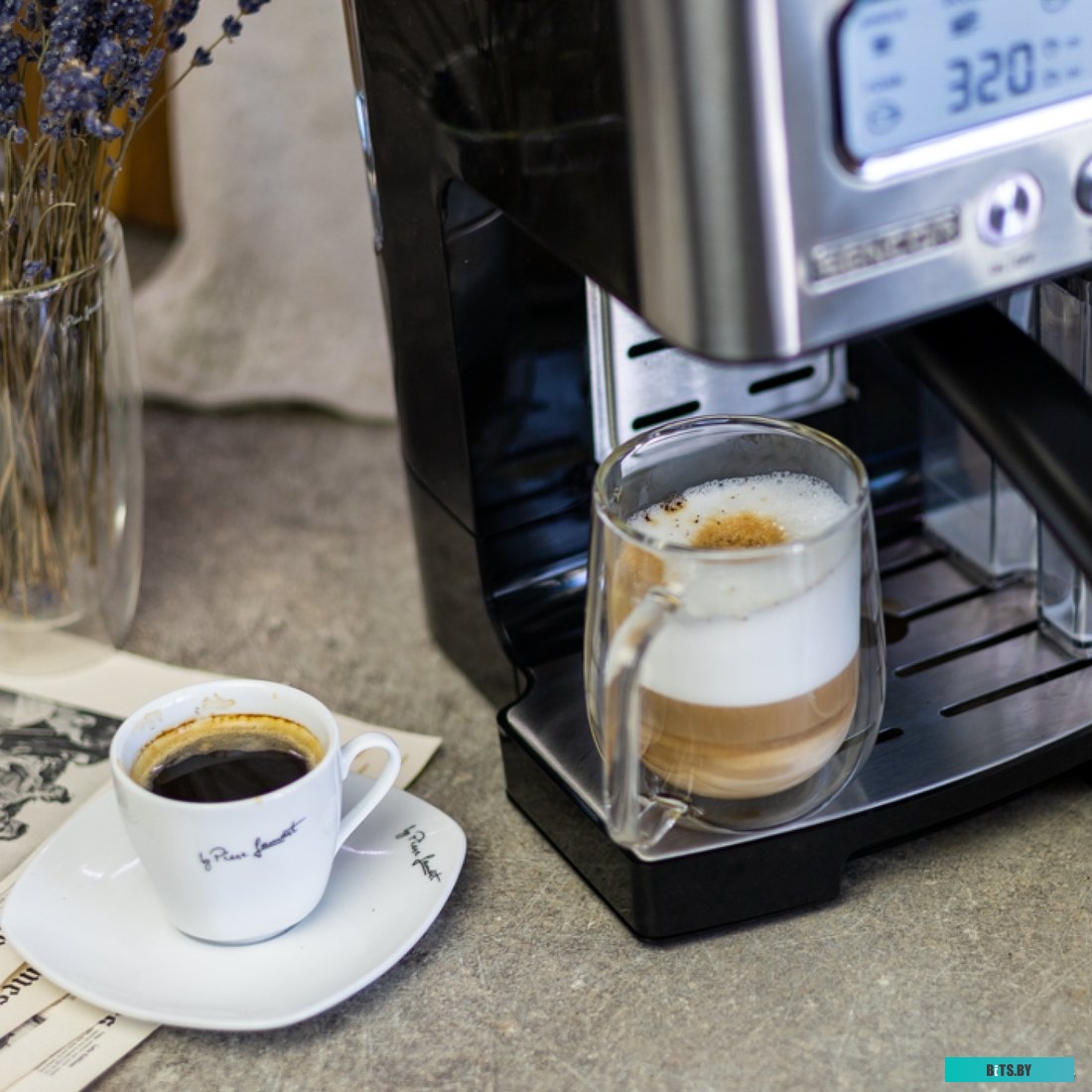 SES 4090 SS Рожковая помповая кофеварка Sencor SES 4090 SS