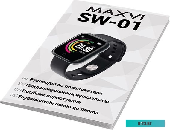Умные часы Maxvi SW-01 розовый