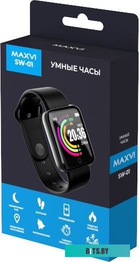 Умные часы Maxvi SW-01 розовый