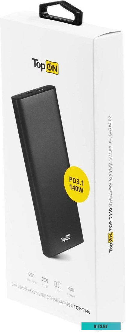 Внешний Аккумулятор TopON TOP-T140, 22400mAh (82.88Wh), до 158 Вт, TOP-T140