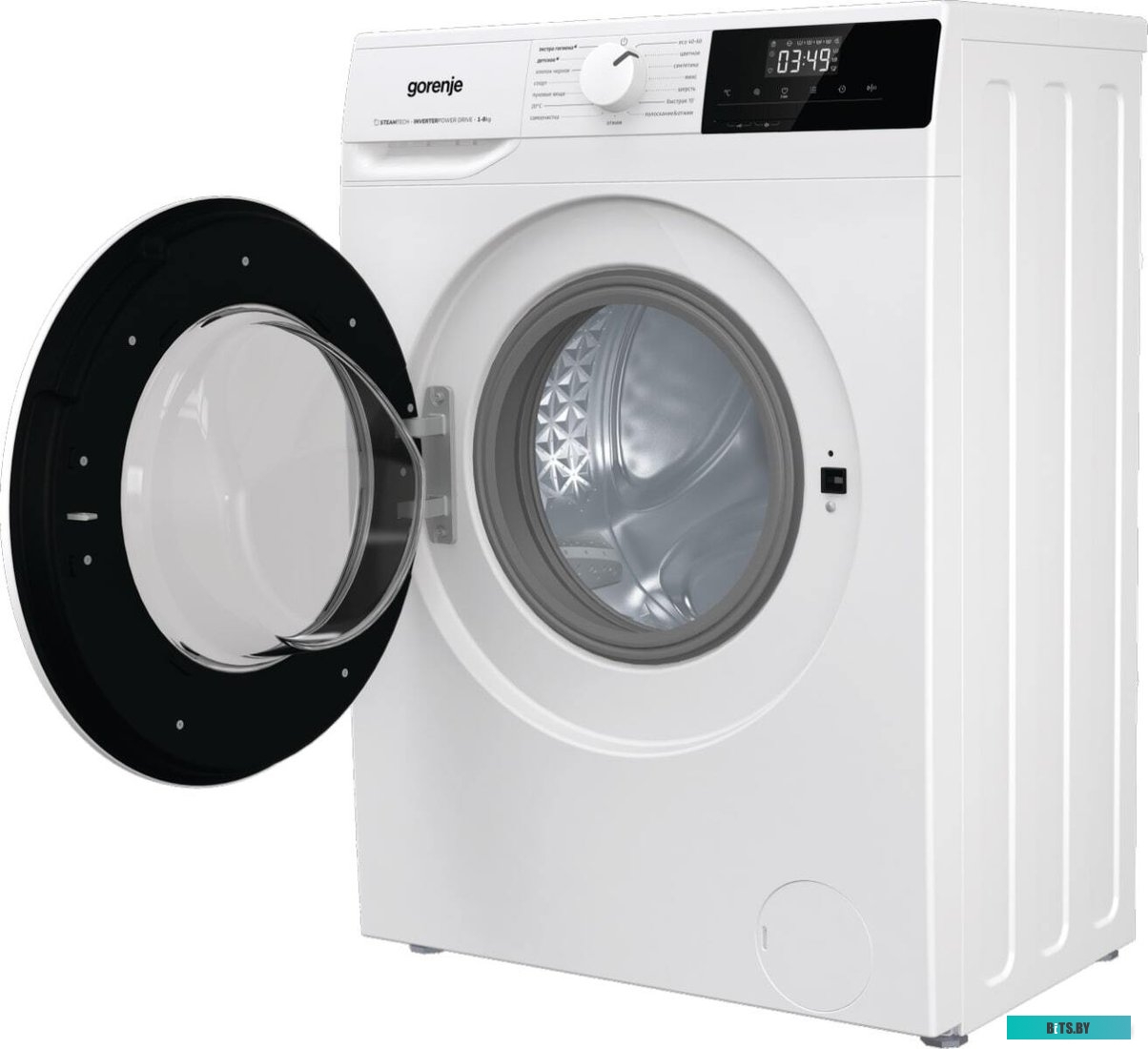 WNHPI84AS/R Стиральная машина Gorenje WNHPI84AS/R загр.фронтальная макс.:8кг белый