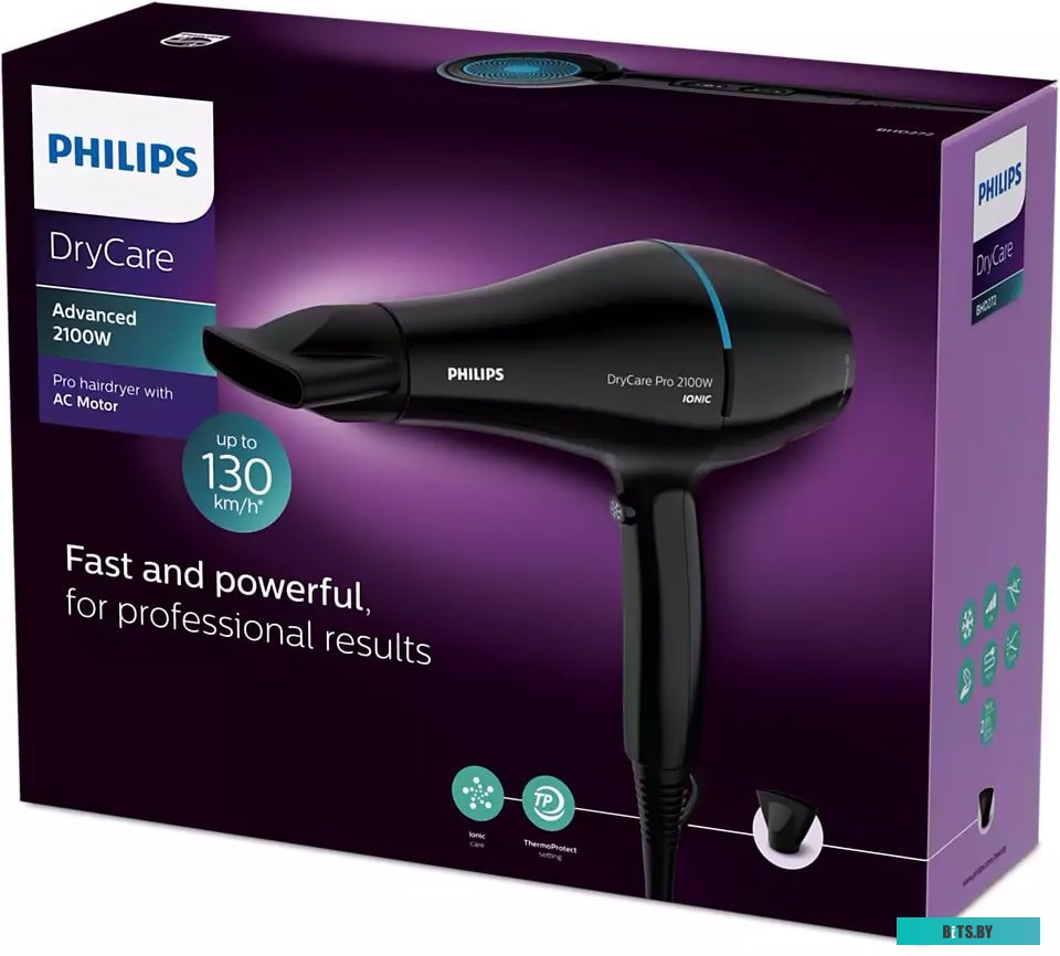 BHD272/00 Фен Philips BHD272/00 2100Вт черный