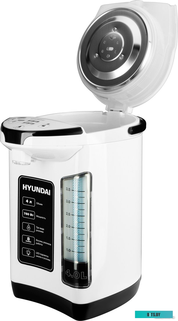HYTP-4840 Термопот HYUNDAI HYTP-4840,  белый и черный
