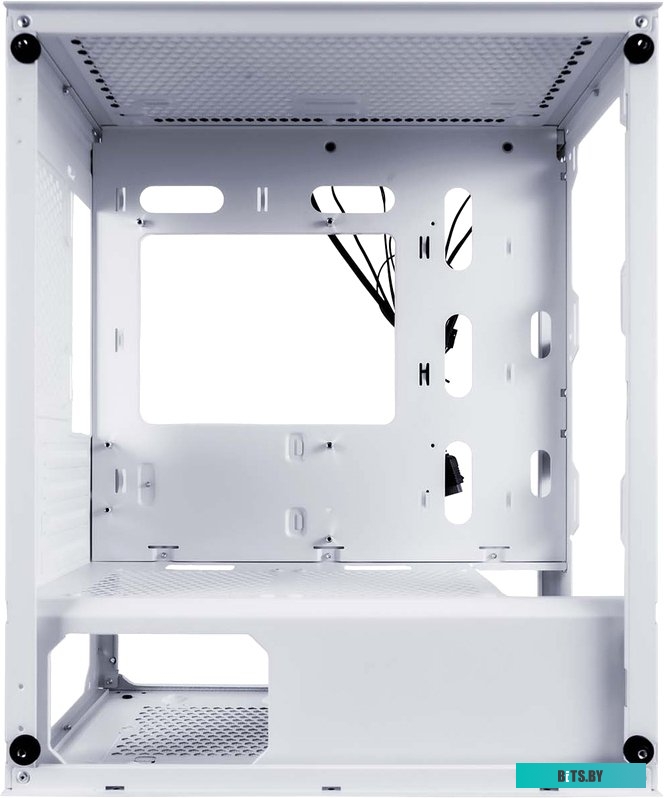 Корпус 1stPlayer Firebase X4-M-WH-2F1P-W-1F1-W