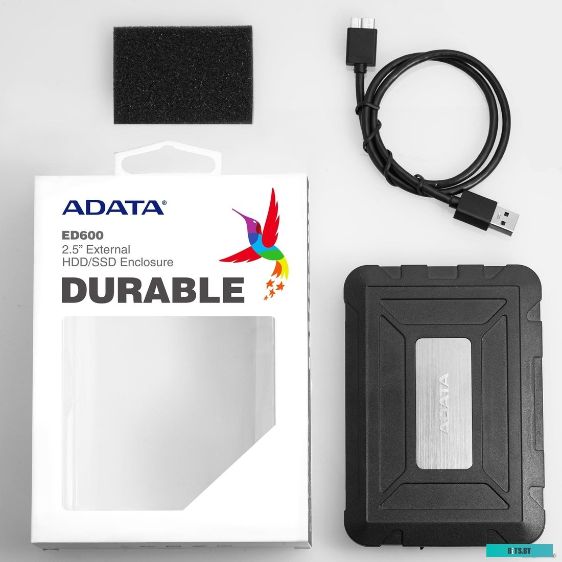 Бокс для жесткого диска ADATA ED600 <AED600-U31-CBK>