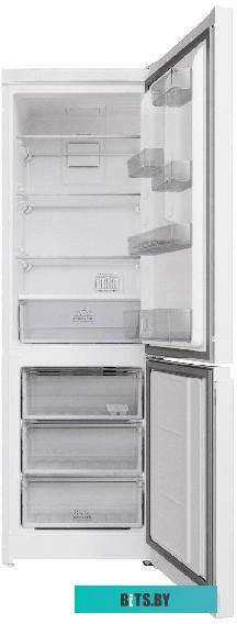 869892400310 Холодильник Hotpoint HT 5180 W 2-хкамерн. белый/серебристый