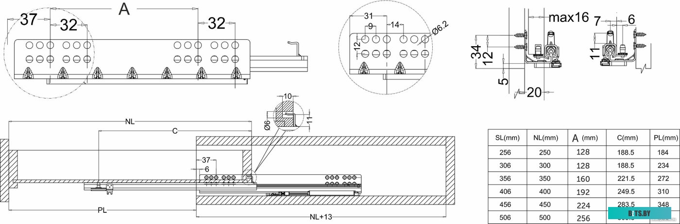Пресс-клещи КВТ 66609 <СТК-12>