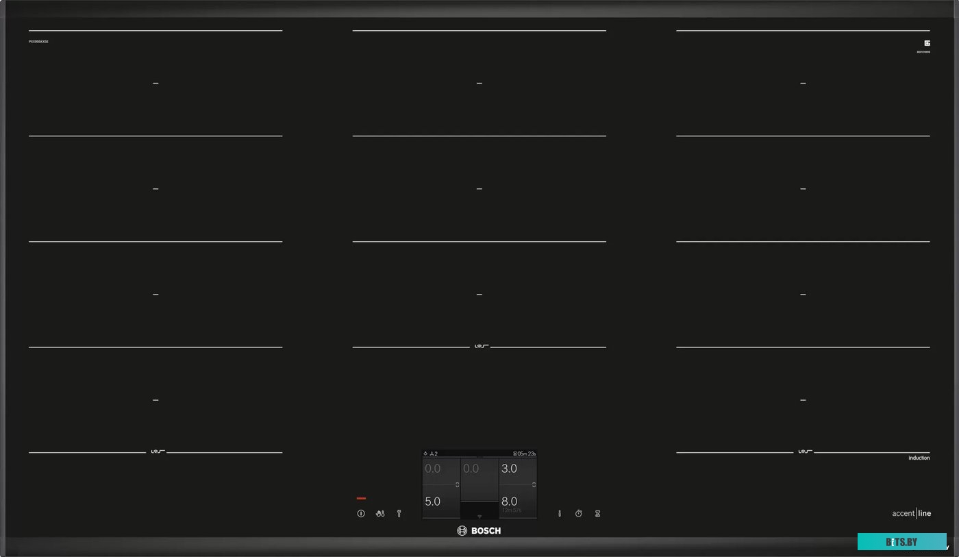 PXX995KX5E Индукционная варочная поверхность Bosch PXX995KX5E черный