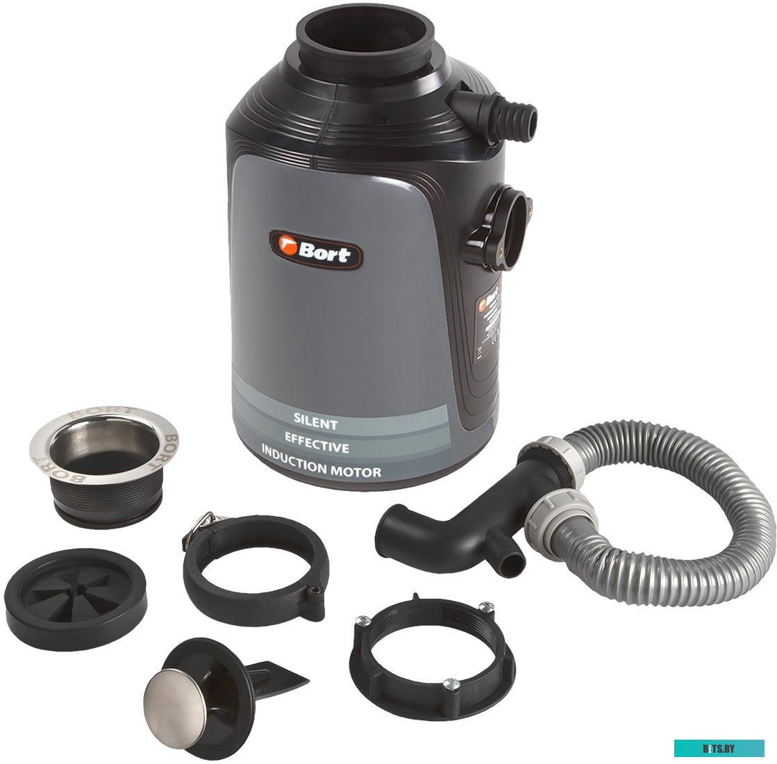 93410761 Измельчитель пищевых отходов Bort Alligator Plus 750Вт черный [93410761]