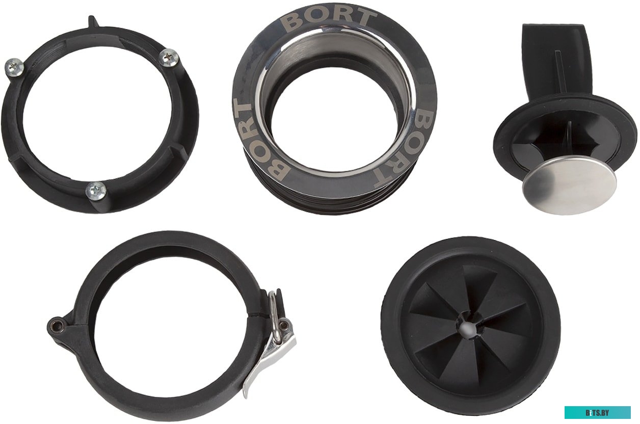 93410761 Измельчитель пищевых отходов Bort Alligator Plus 750Вт черный [93410761]