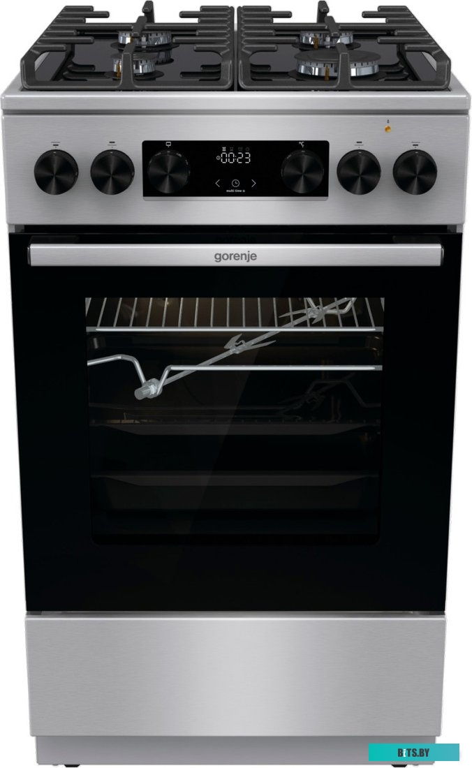 GK5C65XV Плита Комбинированная Gorenje GK5C65XV нержавеющая сталь реш.чугун