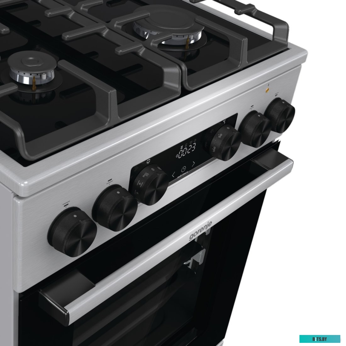 GK5C65XV Плита Комбинированная Gorenje GK5C65XV нержавеющая сталь реш.чугун