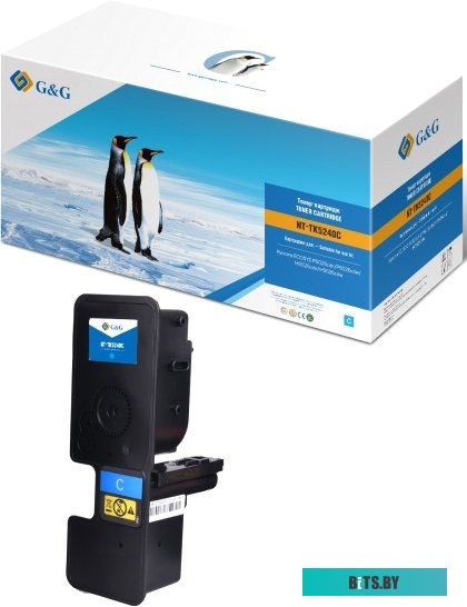 Картридж лазерный G&G GG-TK5240C голубой (3000стр.) для Kyocera ECOSYS P5026cdn/P5026cdw;ECOSYS M5526cdn/M5526cdw