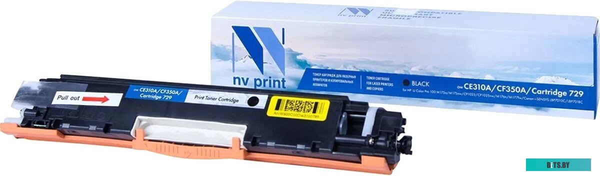 Картридж NV Print NV-CE310A/CF350A/729Bk (аналог HP CE310A, Canon 729)
