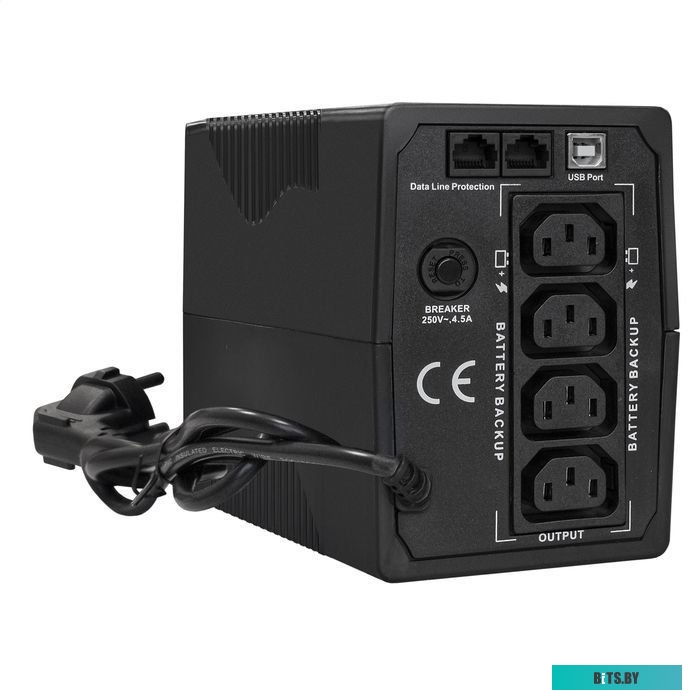ИБП ExeGate Power Back BNB-800.LED.AVR.4C13 EX292773RUS