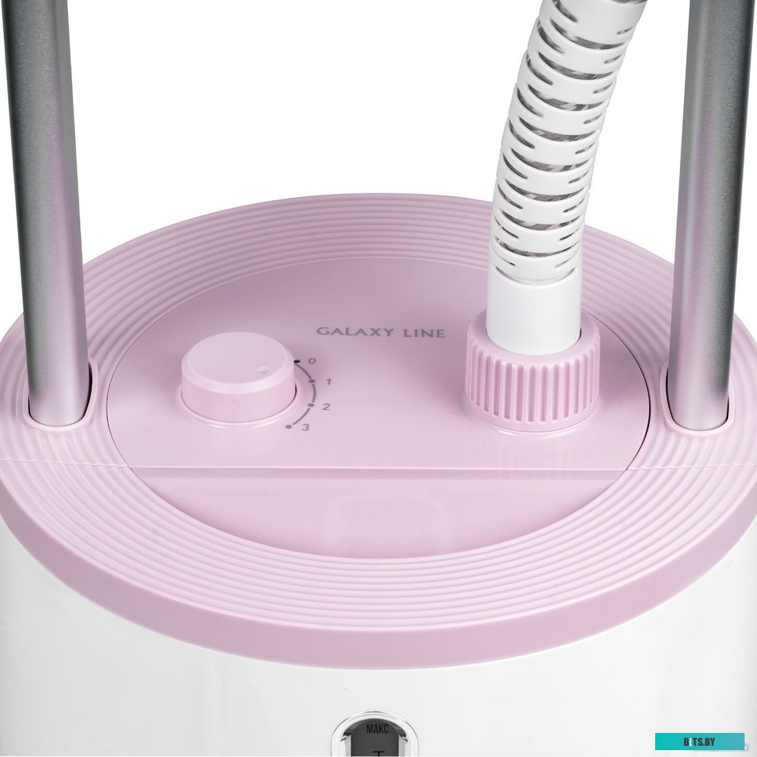 ГЛ6216Л Отпариватель напольный Galaxy Line GL 6216 2200Вт белый/розовый