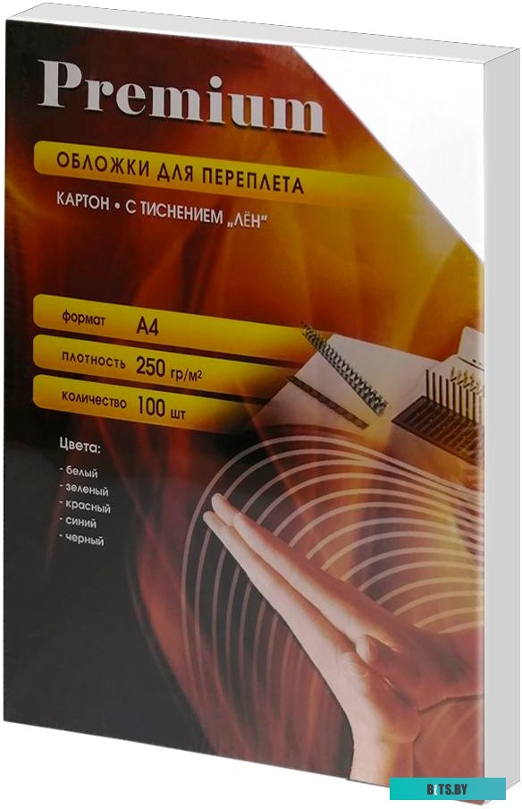 Обложка OFFICE KIT LWA400250, A4, 250г/м2, 100, белый