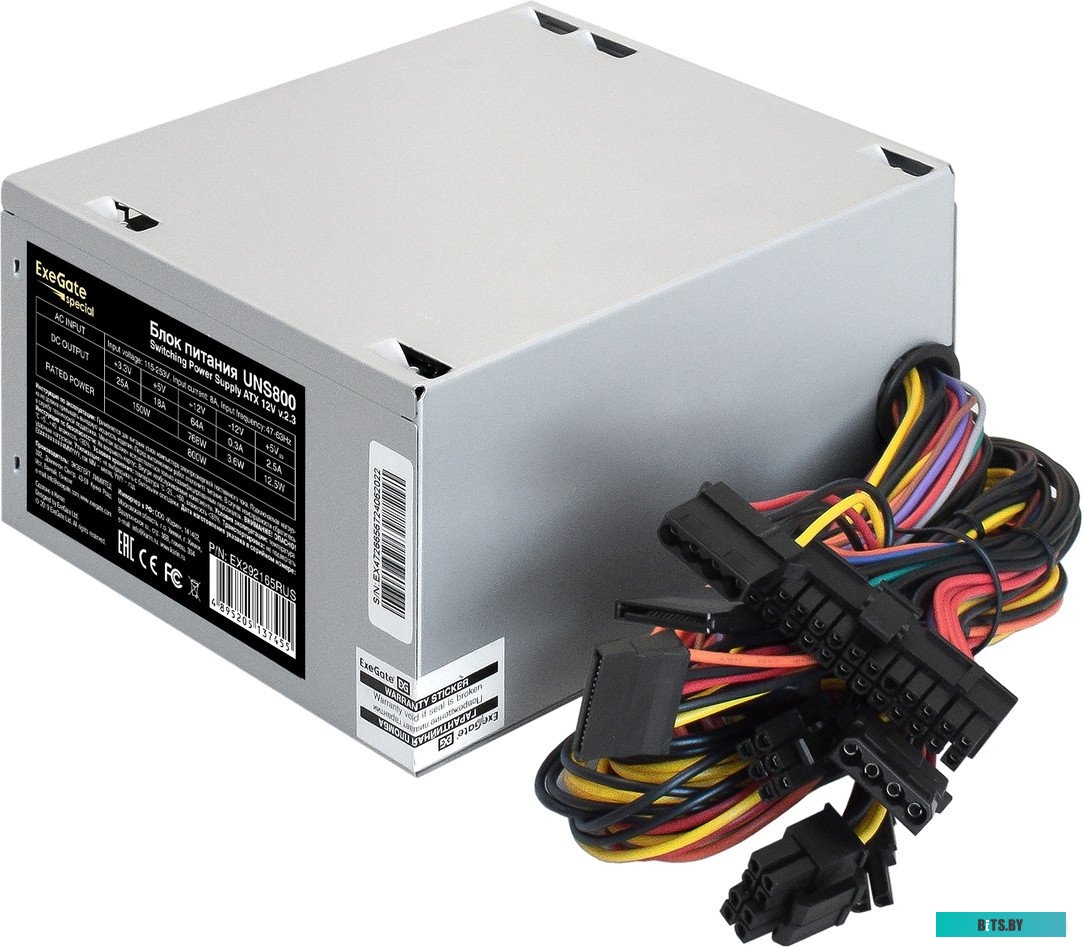 EX292165RUS-PC Блок питания EXEGATE 800W EX292165RUS-PC