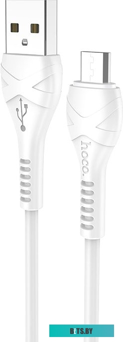 Кабель Hoco X37 microUSB (белый)