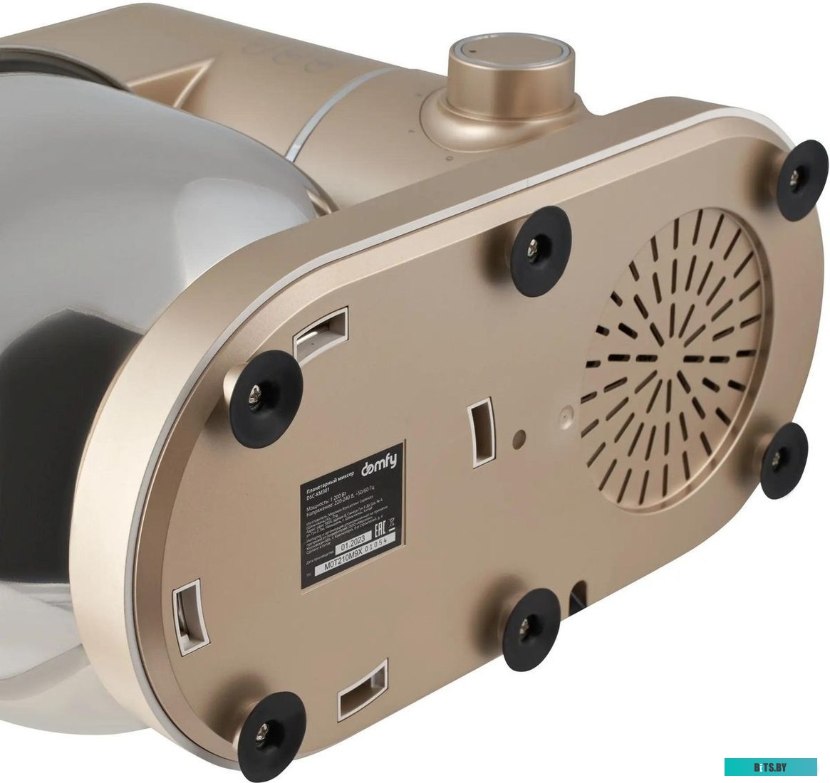 DSC-KM301 Миксер планетарный Domfy DSC-KM301 1200Вт золотистый