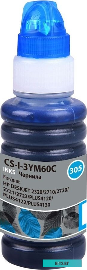 Чернила Cactus CS-I-3YM60C №305.