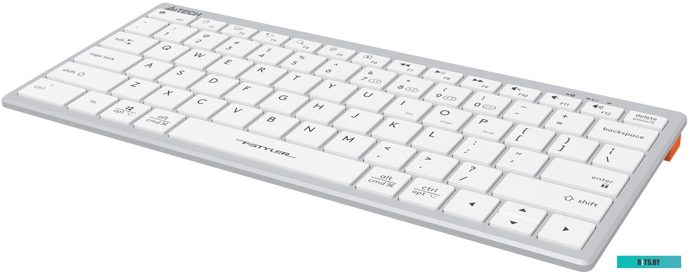 Клавиатура A4Tech Fstyler FBX51C (серебристый/белый)