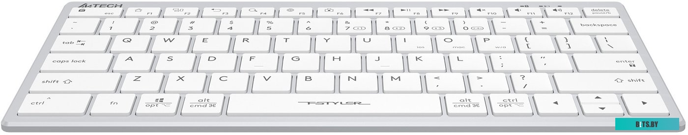 Клавиатура A4Tech Fstyler FBX51C (серебристый/белый)