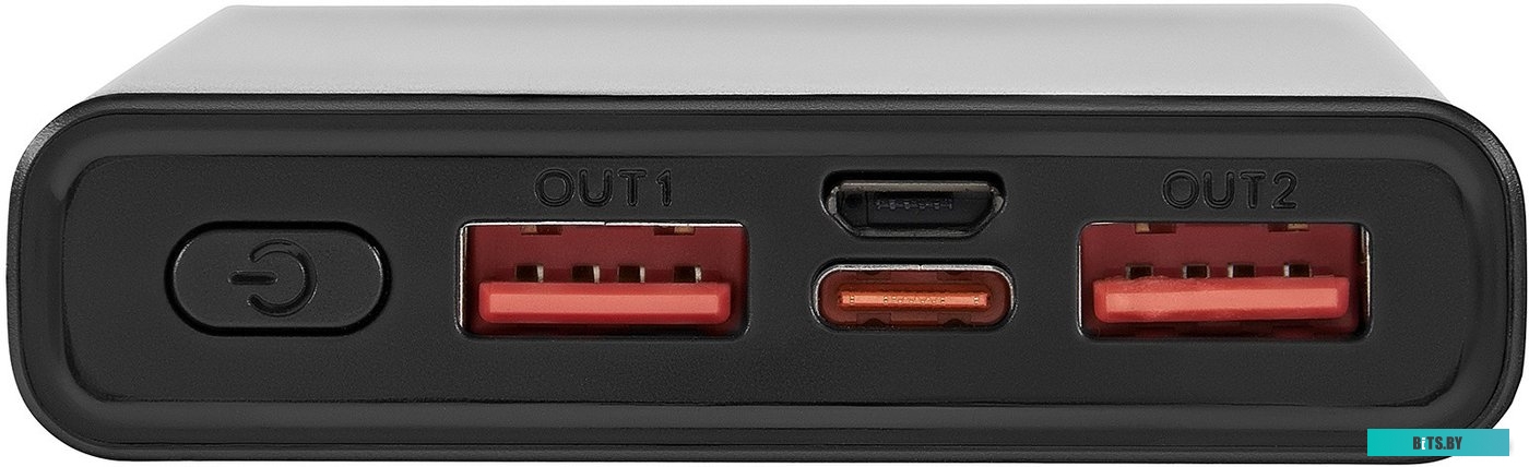DGPF10A22PBK Мобильный аккумулятор Digma DGPF10A 10000mAh QC3.0/PD3.0 22.5W 5A 2xUSB-A/USB-C черный (DGPF10A22PBK)