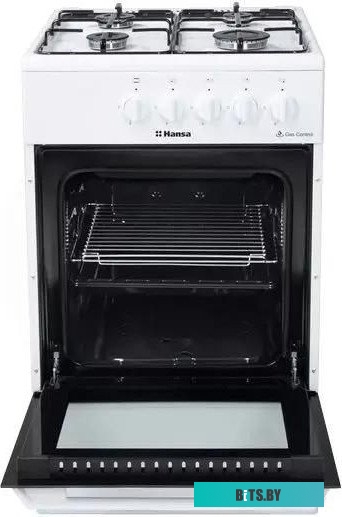 FCGW510029A Плита Газовая Hansa FCGW510029A белый реш.сталь