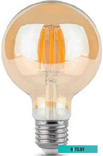105802006 Лампа светодиодная Gauss Filament G95 6Вт цок.:E27 шар 220B 2400K св.свеч.бел.теп. (упак.:1шт) (105802006)
