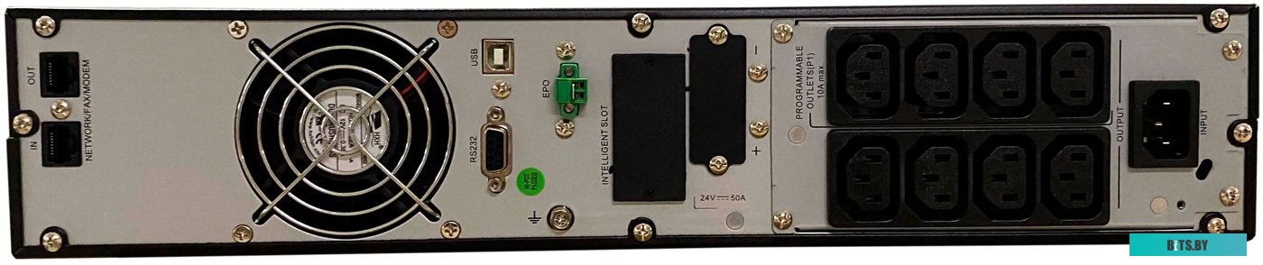 Источник бесперебойного питания (ИБП) IНЭЛТ Gamma 3K IN3000RM-GA-1